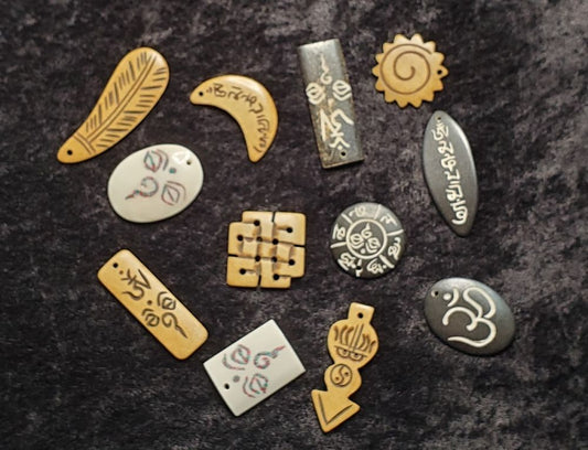 Tibetan Bone Charm