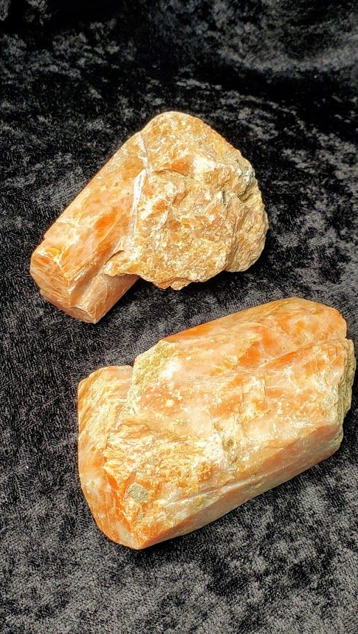 Orange Apatite Cluster - Small
