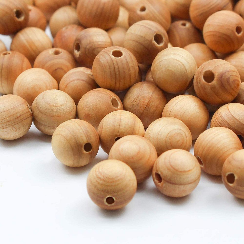 Sandalwood Bead 5-Pack - Northern Magick Supplies