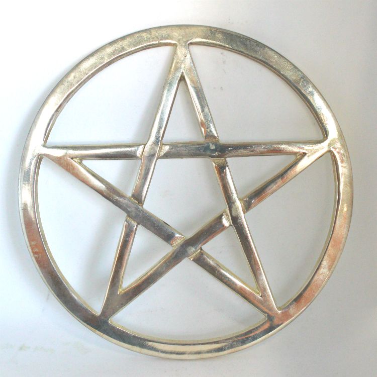 Cut-Out Pentagram - Altar Tile (5.75")