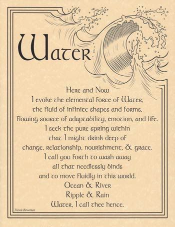 Water Evocation - Northern Magick Supplies