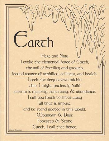Earth Evocation - Northern Magick Supplies