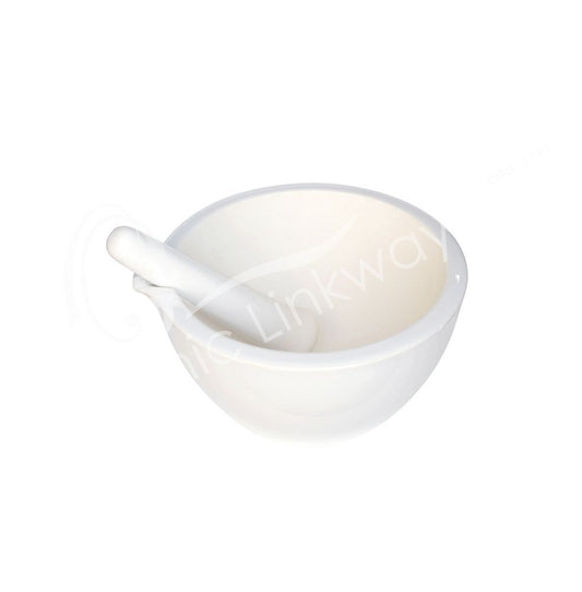White Ceramic Mortar & Pestle - Northern Magick Supplies