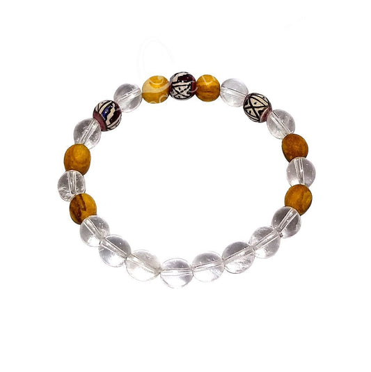 Palo Santo Quartz Bracelet - Northern Magick Supplies