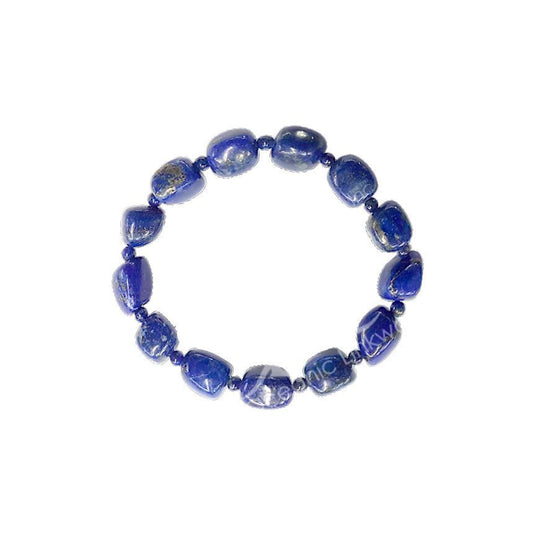 Lapis Tumbled Stone Bracelet - Northern Magick Supplies