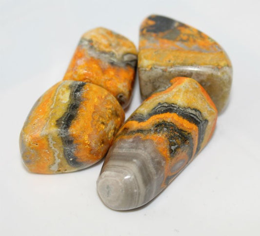 Jasper Bumblebee - Tumbled - Northern Magick Supplies