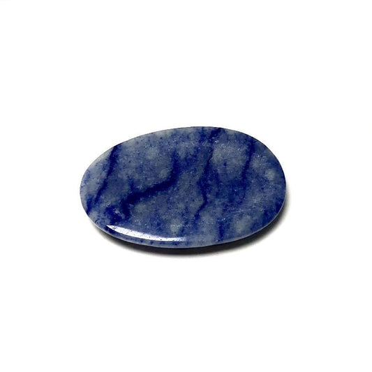 Blue Aventurine - Worry Stone - Northern Magick Supplies