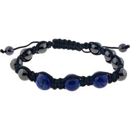 Adjustable Macrame Magnetic Hematite Bracelet - Northern Magick Supplies