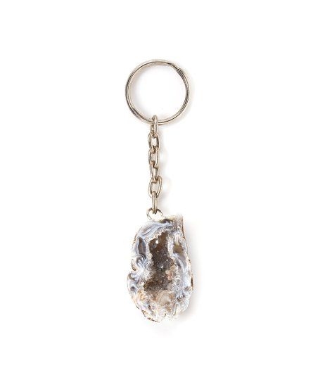 Agate Geode Keychain - Northern Magick Supplies