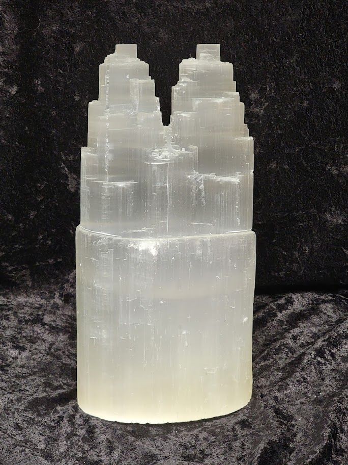 Selenite Lamp - Twin (Medium) - Northern Magick Supplies