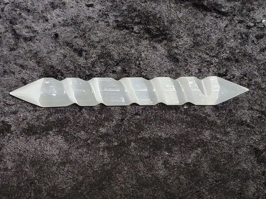 Selenite Wand - Spiral