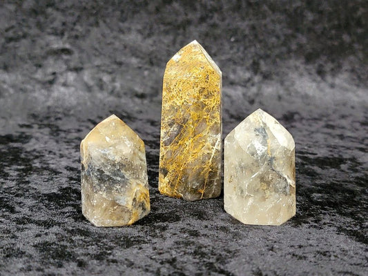 Mosaic Chalcedony Obelisk - Small (2")