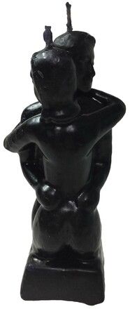 Erotic Couple Candle Black - Northern Magick Supplies
