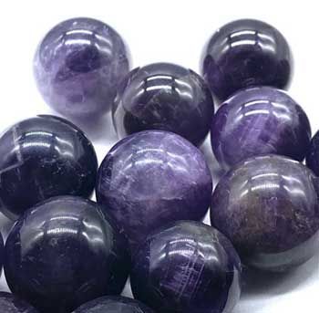 Amethyst Marble - Northern Magick Supplies