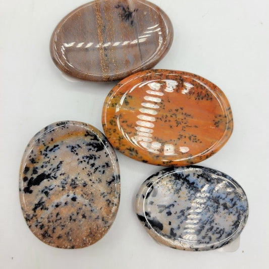 Dendritic Agate - Worry Stone - Northern Magick Supplies