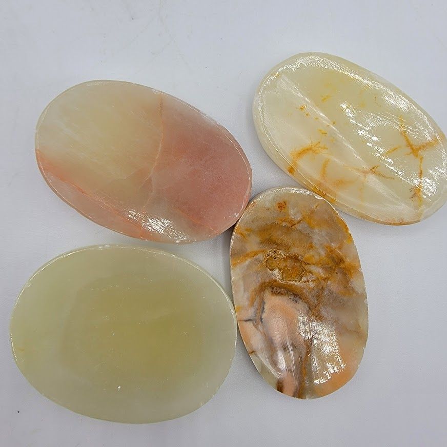 Green Onyx - Worry Stone - Northern Magick Supplies