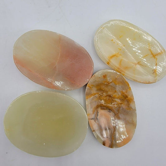 Green Onyx - Worry Stone - Northern Magick Supplies