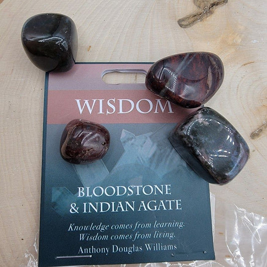 Wisdom - Bloodstone/Indian Agate