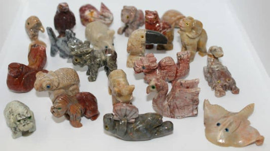 Soapstone Animals - Assorted - Northern Magick Supplies