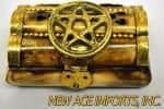 Pentacle Inlaid Bone Box