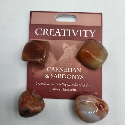 Creativity - Carnelian/Sardonyx - Northern Magick Supplies