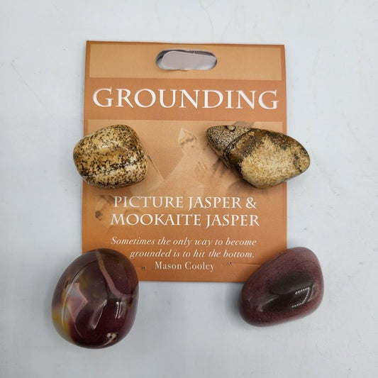 Grounding - Picture Jasper/Mookaite - Northern Magick Supplies