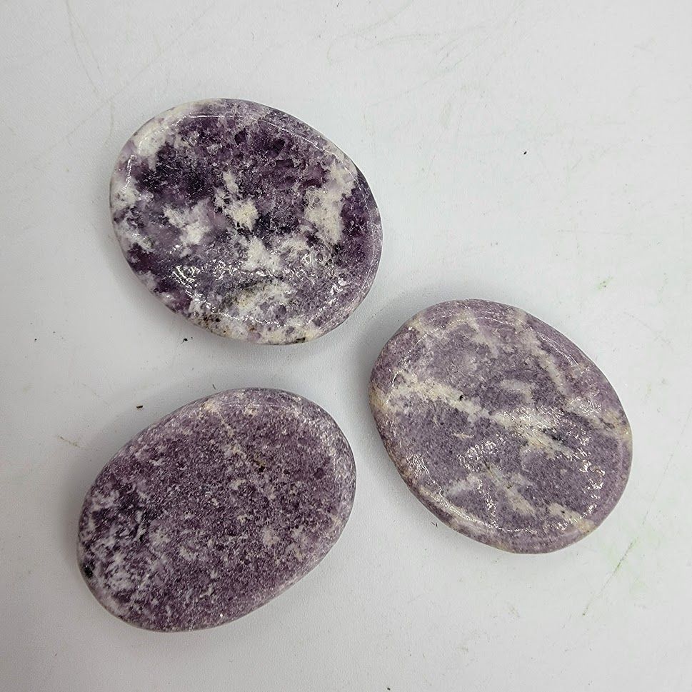 Lepidolite - Worry Stone - Northern Magick Supplies