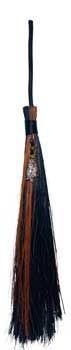 Owl Tiger's Eye & Tourmaline Broom (21"L)