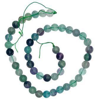 6mm Rainbow Fluorite Beads 6pk - Northern Magick Supplies