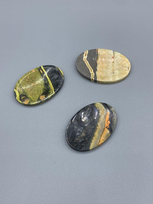 Bumble Bee Jasper - Worry Stone