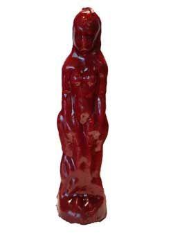 Red Female Candle