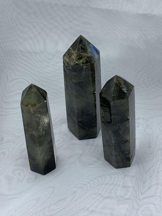 Labradorite Obelisk - Medium