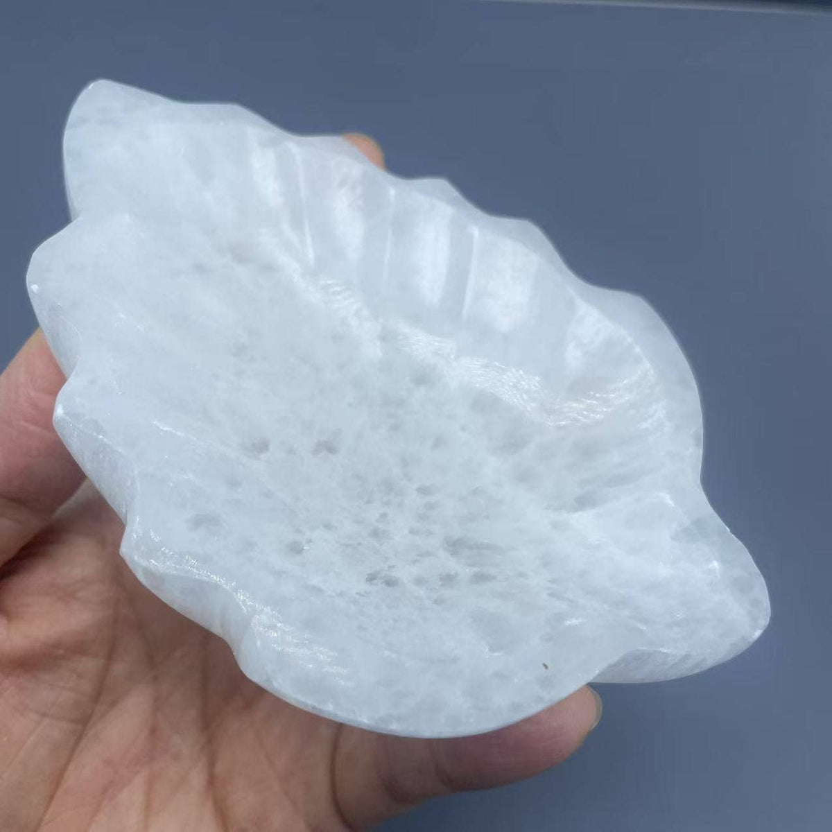 Selenite leaf Plate