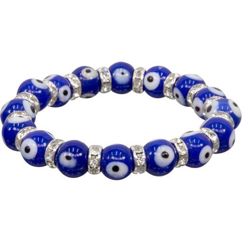 Colbalt Blue Evil Eye Bracelet - Northern Magick Supplies