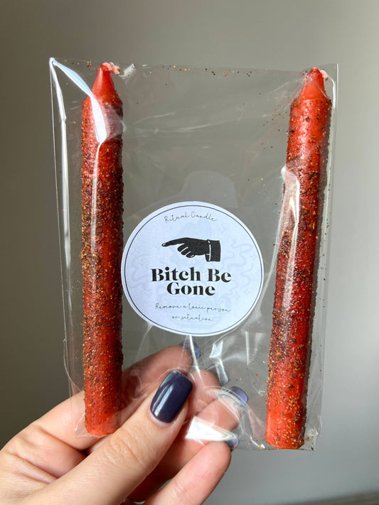 Bitch Be Gone Ritual Candle