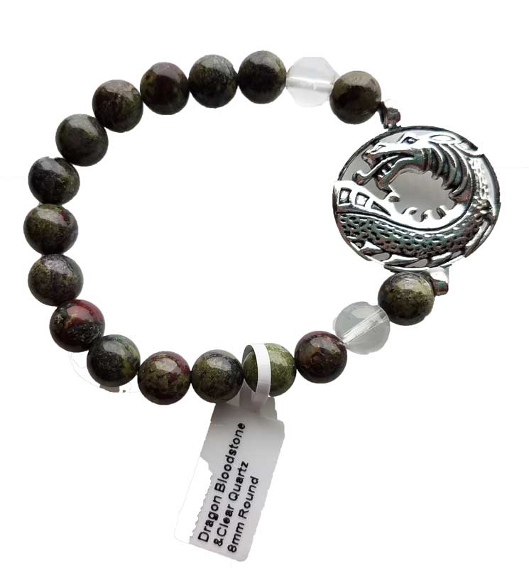 Dragon Bloodstone & Dragon Bracelet - Northern Magick Supplies
