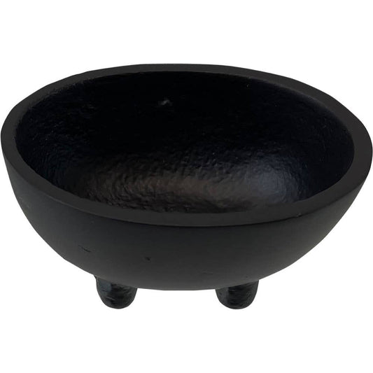 Cast Iron Incense Burner/ Offering Bowl - Oval (Each) - Northern Magick Supplies