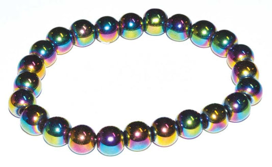 Rainbow Hematite Bracelet - Northern Magick Supplies
