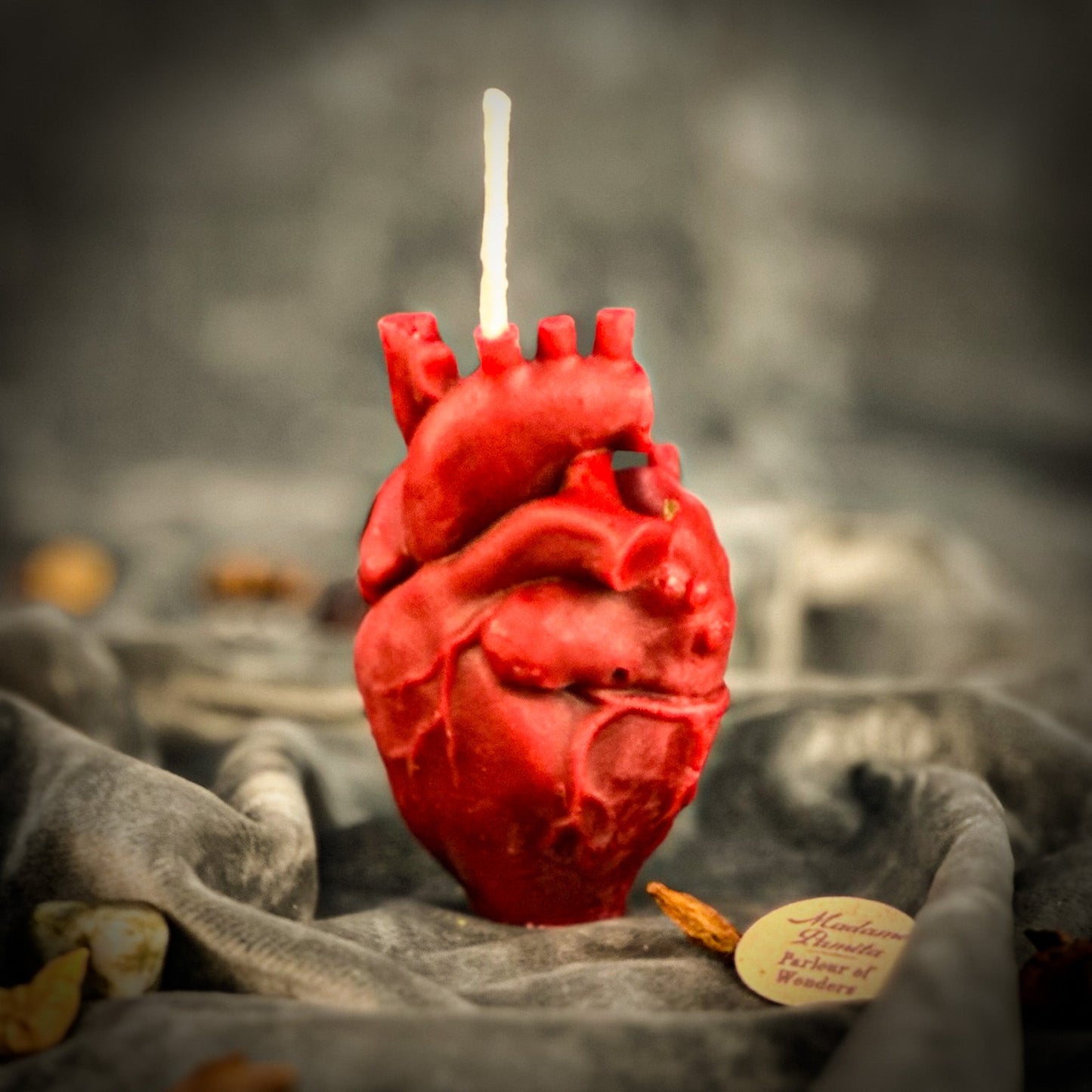 Beeswax Anatomical Heart Spell Candle - Love & Emotional Healing Magic - Northern Magick Supplies