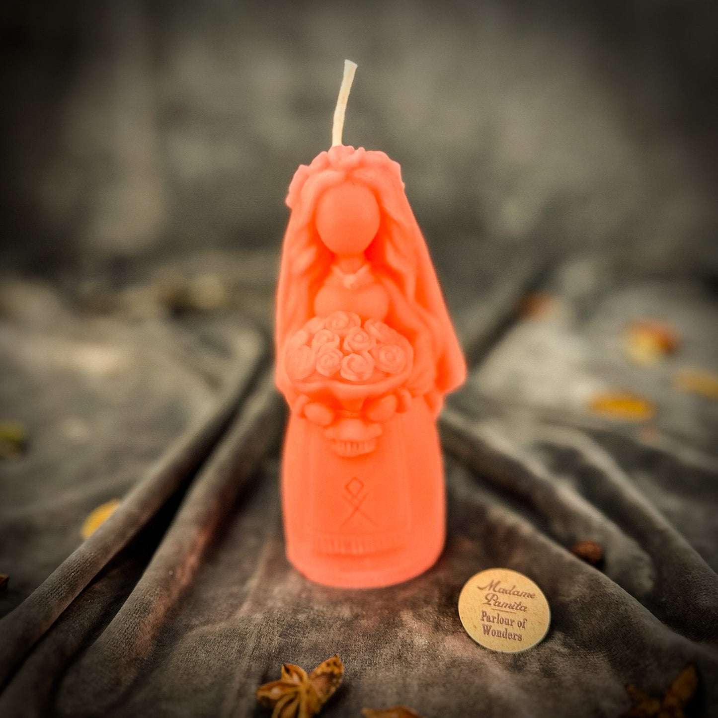 Beeswax Lada Love Motanka Spell Candle - Northern Magick Supplies