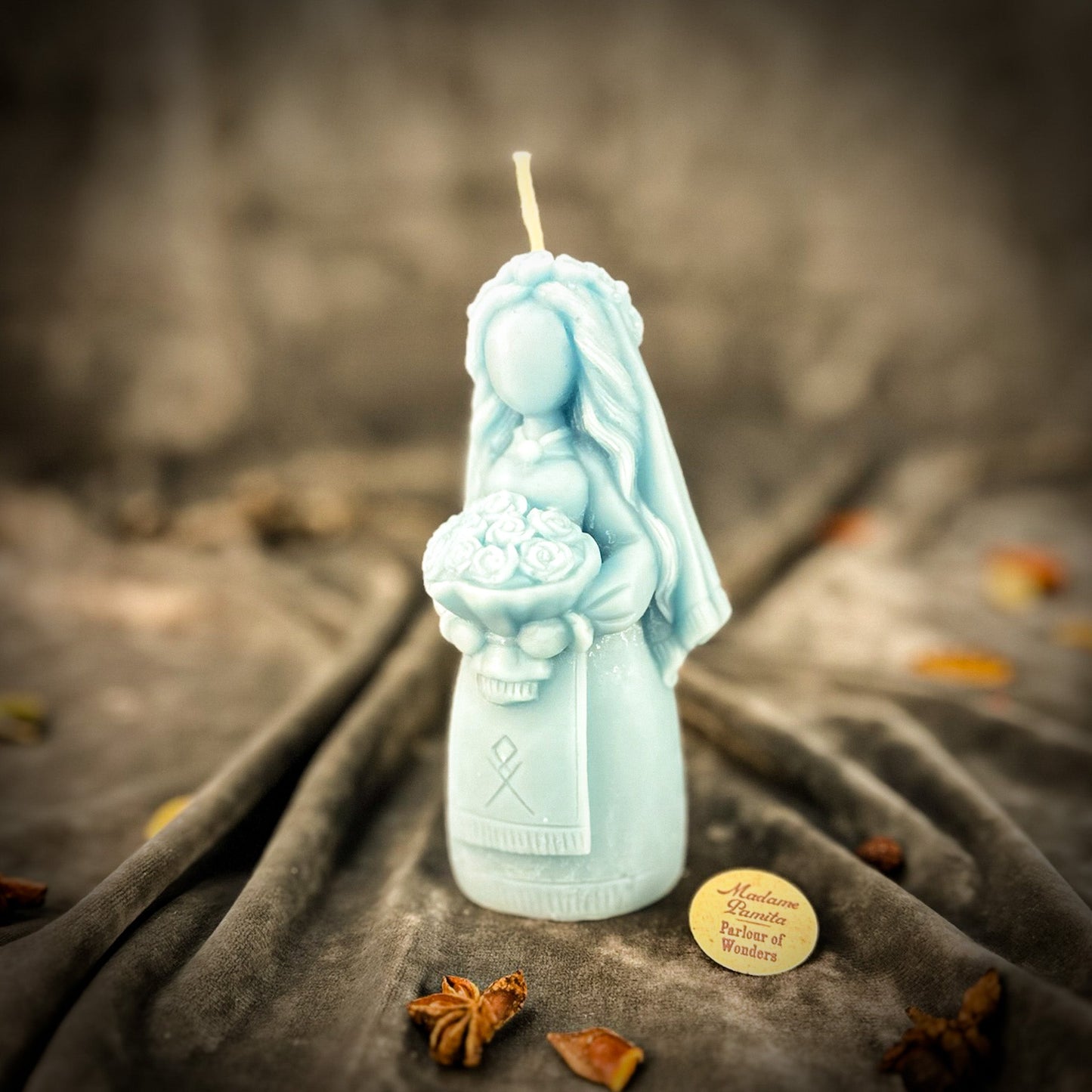 Beeswax Lada Love Motanka Spell Candle - Northern Magick Supplies