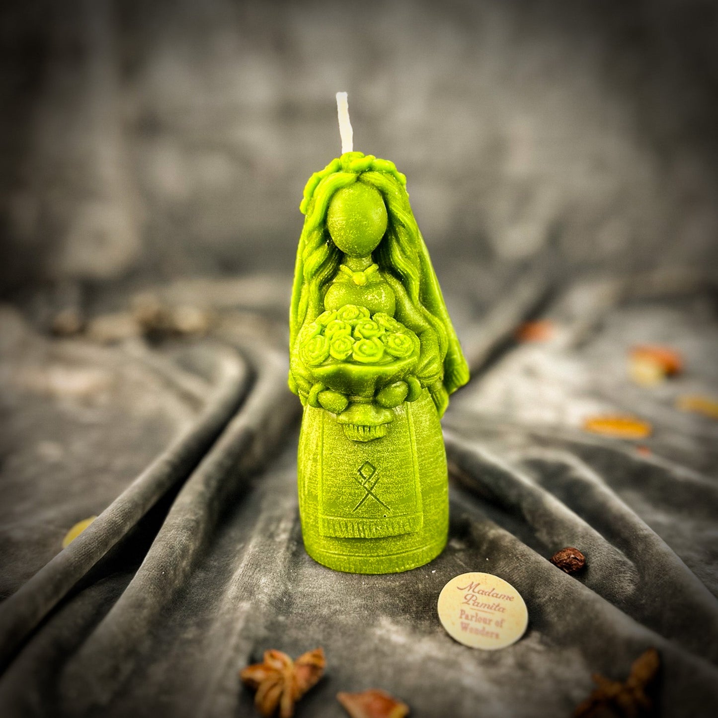 Beeswax Lada Motanka Spell Candle - Ancestral Blessings, Love & Protection - Northern Magick Supplies