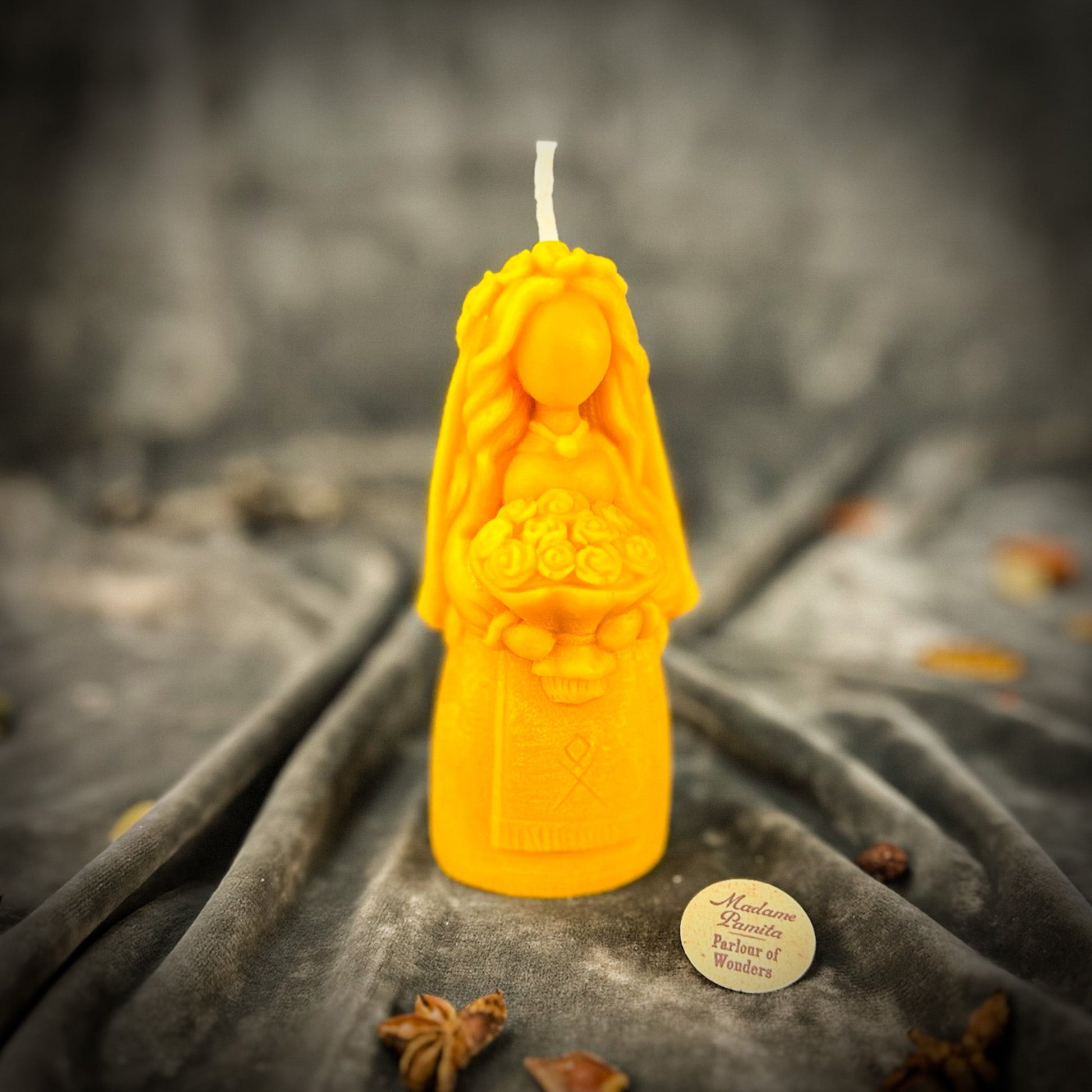 Beeswax Lada Love Motanka Spell Candle - Northern Magick Supplies