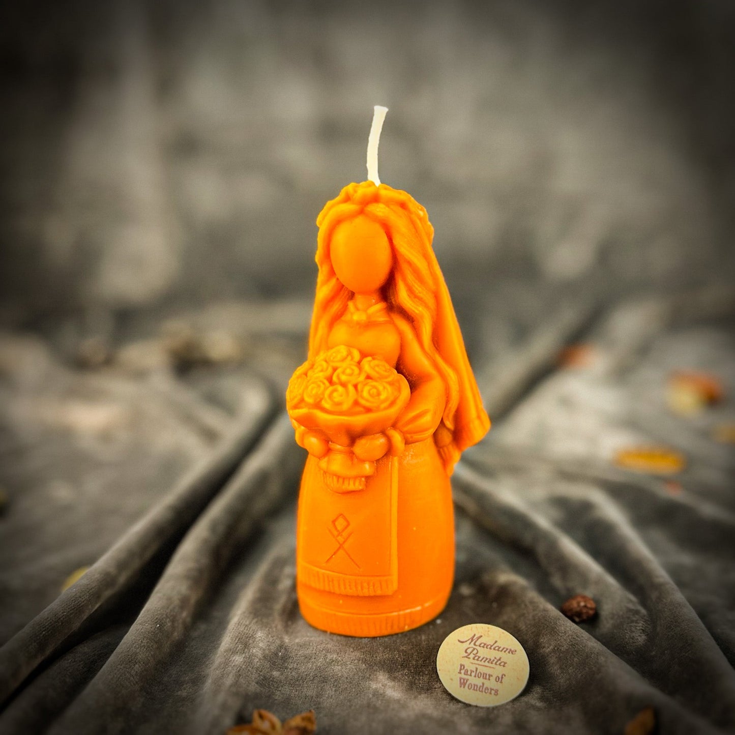 Beeswax Lada Motanka Spell Candle - Ancestral Blessings, Love & Protection - Northern Magick Supplies