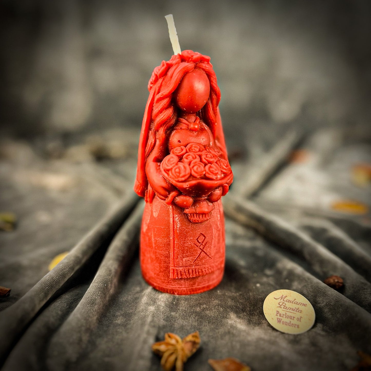 Beeswax Lada Love Motanka Spell Candle - Northern Magick Supplies