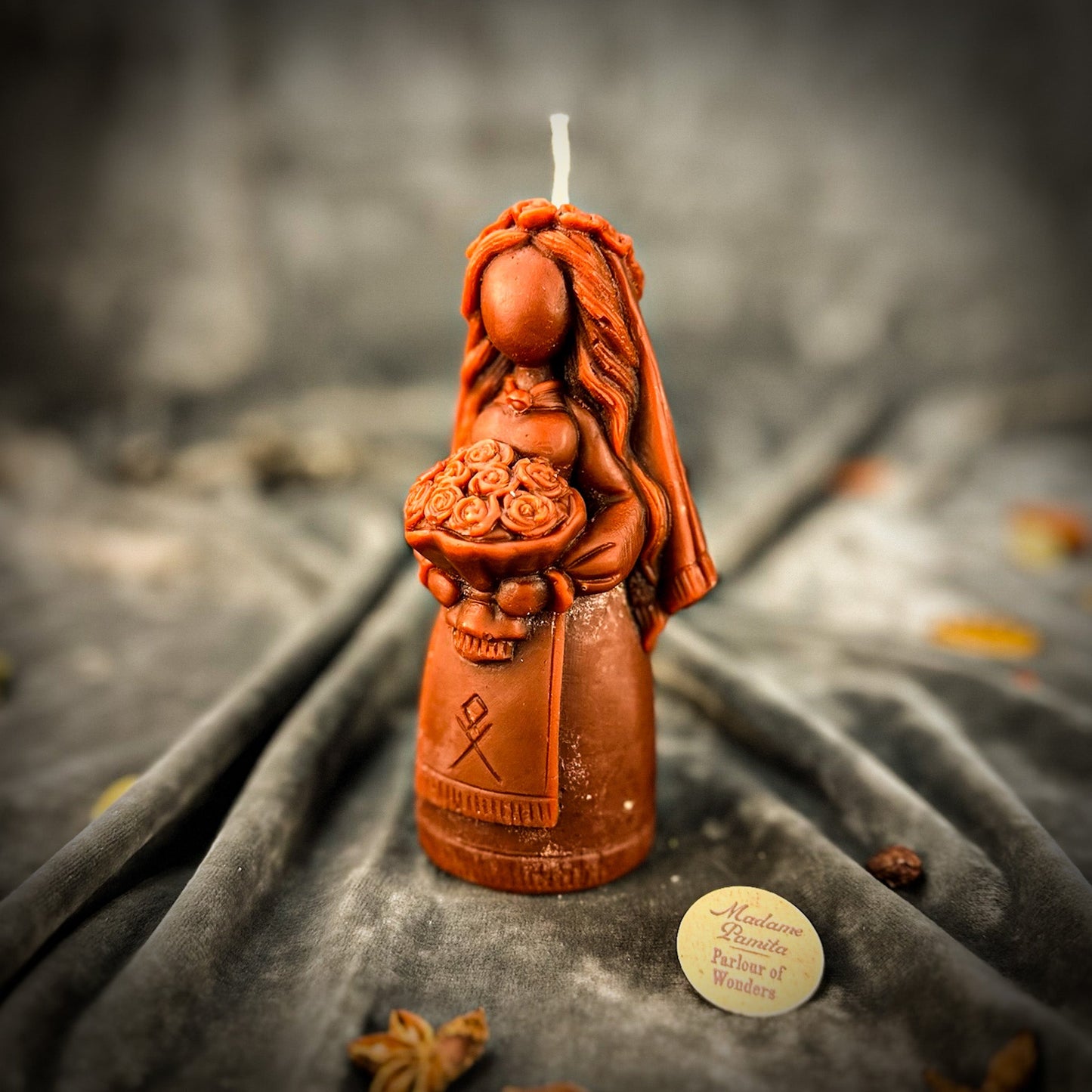 Beeswax Lada Love Motanka Spell Candle - Northern Magick Supplies