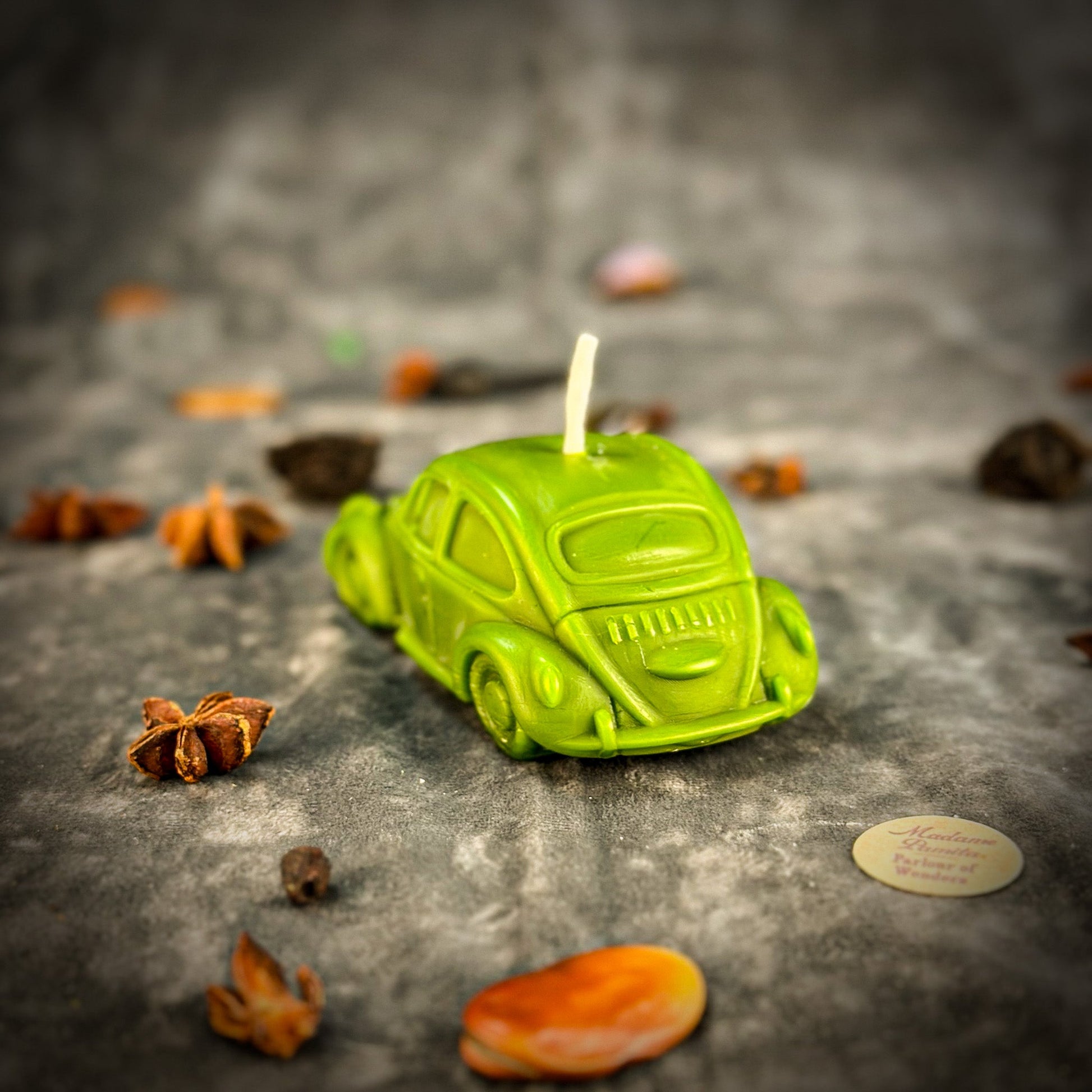 Beeswax Charmed Car Spell Candle - Northern Magick Supplies