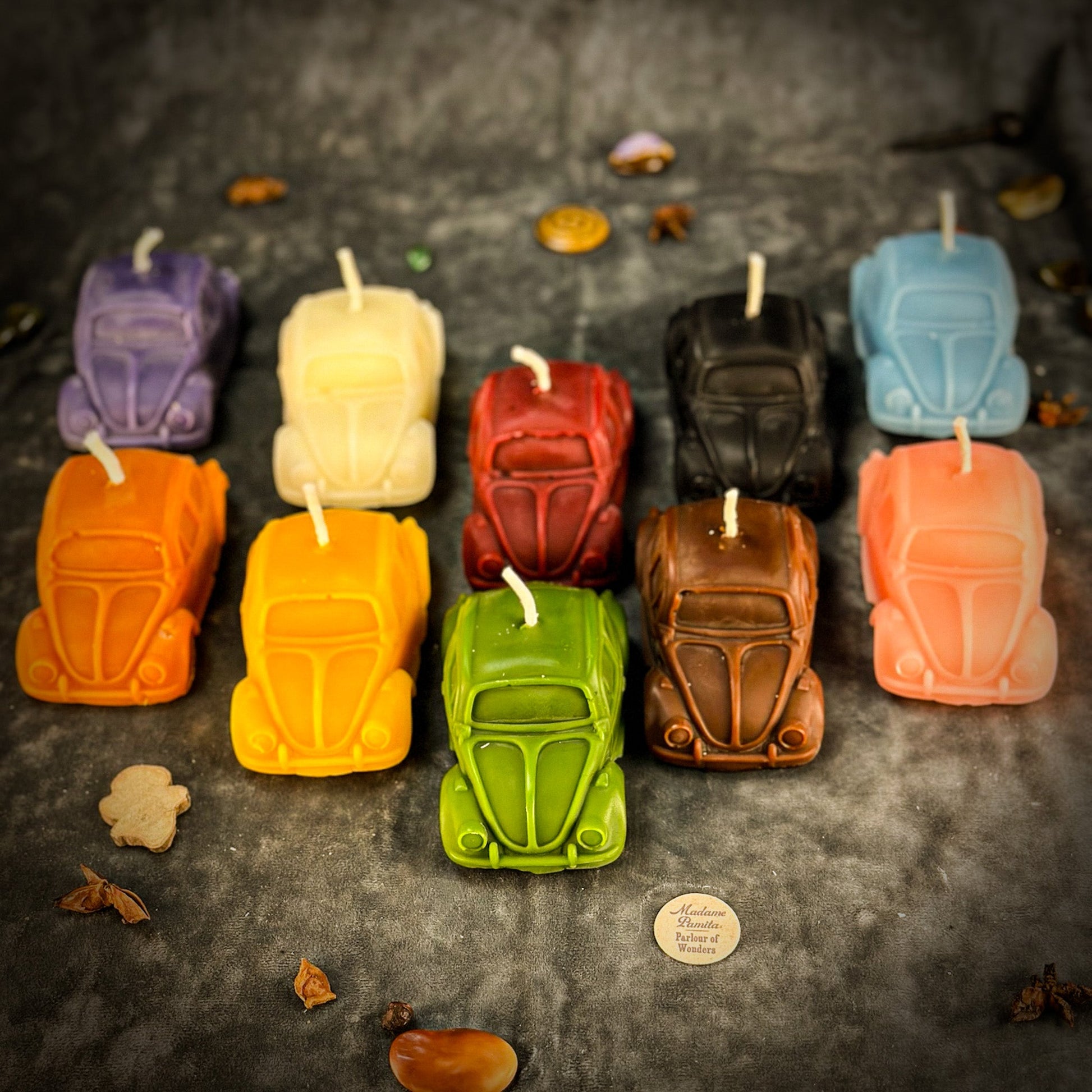 Beeswax Charmed Car Spell Candle - Northern Magick Supplies