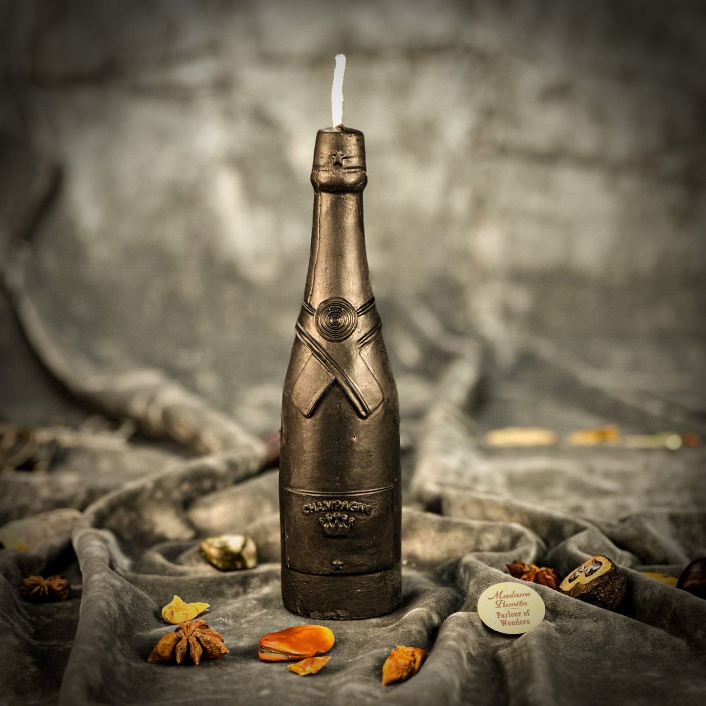 Beeswax Champagne Celebration Spell Candle - Northern Magick Supplies