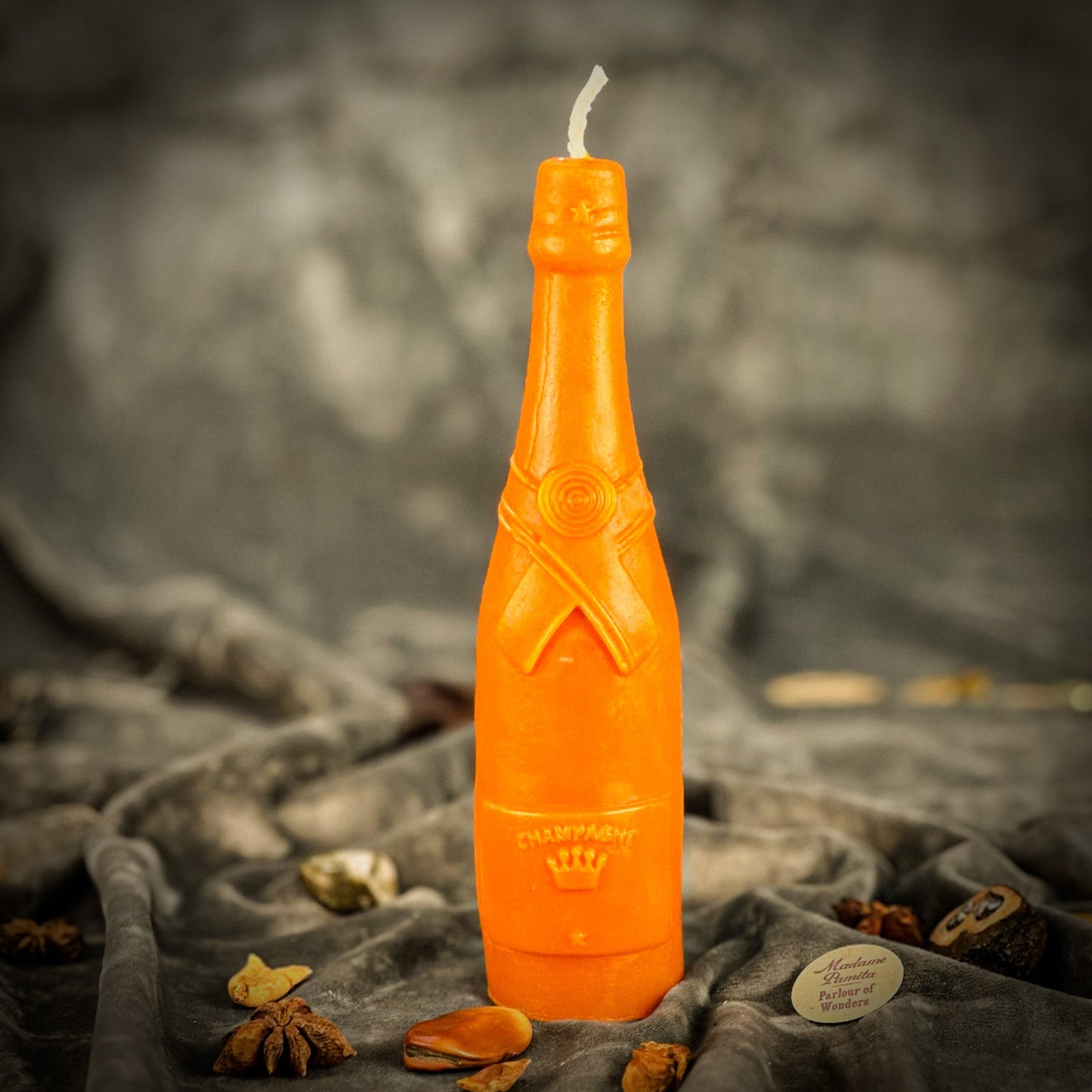 Beeswax Champagne Celebration Spell Candle - Northern Magick Supplies